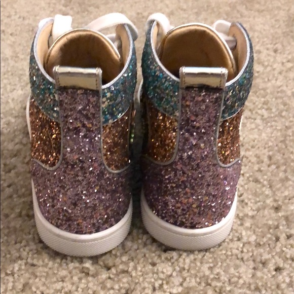 Christian louboutin glitter sneakers - Picture 2 of 6